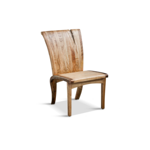 เก้าอี้ทานข้าว Ndoro ไม้เนื้อแข็ง ตกแต่งแบบธรรมชาติ ดีไซน์ทันสมัย สำหรับห้องนั่งเล่น ห้องรับประทานอาหาร บ้าน โรงแรม เฟอร์นิเจอร์ - Product Image 1