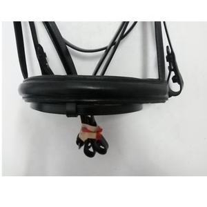 Brida de caballo de cuero genuino de alta calidad, banda para la frente con canal vacío y relleno de cuero de oveja supersuave - Product Image 5