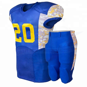 Uniforme de football américain pour hommes de haute qualité sur mesure costume de sport de sublimation respirant grande taille design pakistanais personnalisé - Product Image 6