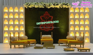 Paredes de Velas de Diseño Único para Decoración de Bodas, Aspecto Exquisito, Paredes de Velas para Escenario de Boda, Espléndidas Paredes de Velas para Boda, EE. UU. - Product Image 3