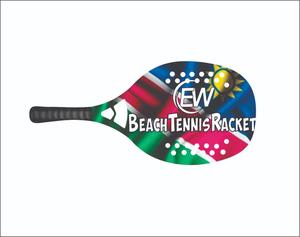 Raquettes de beach tennis avec face de 20 mm, poids de 310-330 g, longueur de 50 cm, poignée en fibre de carbone et filet en fibre de verre carbone - Product Image 6