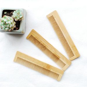 Peine de Madera de Bambú Natural Ecológico, Tamaño y Logotipo Personalizados, Producto Artesanal Hecho en Vietnam - Product Image 2