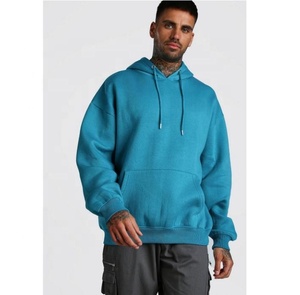 Ustom-Sudadera con capucha de manga larga para hombre, ropa deportiva informal de invierno con logo, 100% algodón - Product Image 2