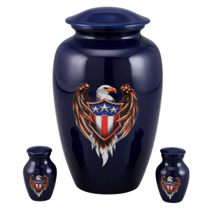 Classic Picture Solid Memorial Metal Brass/Aluminum Adults Human Funeral <b>Ashes</b> Cremation <b>Urns</b> American/European Style - Product Image 4