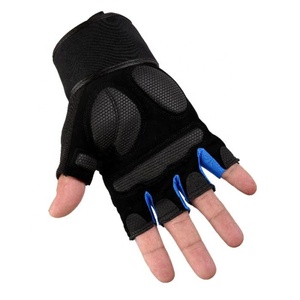 Haute qualité en cuir anti-dérapant respirant poignet Wrap sport Fitness entraînement salle de sport unisexe haltérophilie gants - Product Image 2