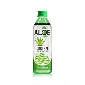 Aloe Vera şişelenmiş içme orijinal Aloe Vera meyve suyu A & B Vietnam İçecek