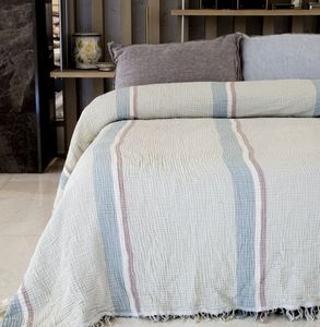 100% Cotton Solid Woven Gauze 4 Layers <b>Bed</b> <b>Cover</b> High Quality Breathable - Product Image 1