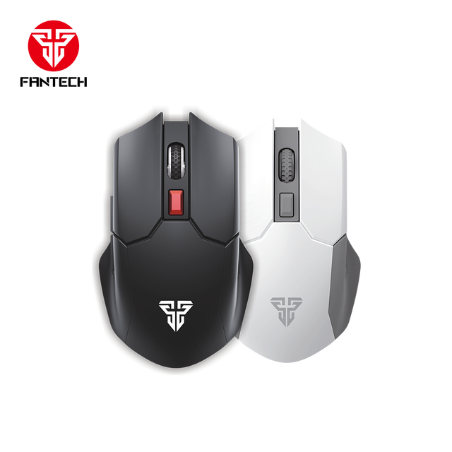 OEM Logo Acceptable Fantech Wg11 Wireless Black & White Color Gaming Mouse Competitive Price