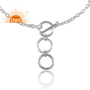 Nouveau Bracelet Chaîne en Argent Sterling 925 avec Fermoir à Bascule Tendance – Fournisseur Grossiste de Bijoux - Product Image 2