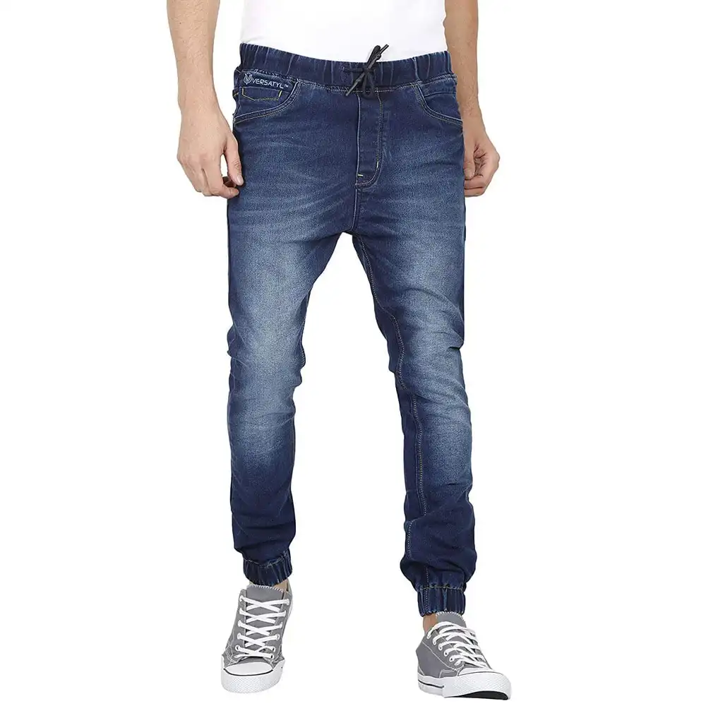 Jeans-New Fashion Herren Casual Stretch Röhrenjeans Hosen Hosen Solid Colors Hochwertige Denim Biker Jean Pant