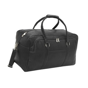Bolso de viaje de alta calidad, bolsa de lona de cuero genuino de gran capacidad - Product Image 1
