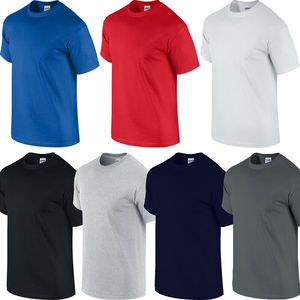 Cotton Plain Heavy <b>Weight</b> Premium Tee T-Shirt Tshirt S-5XL Customize Logo Color Cotton T Shirt - Product Image 2