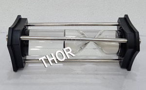 Minuterie de sable en verre de bois automatique, objet à la mode, horloge à collectionner, décoration de maison et bureau en sablier - Product Image 3