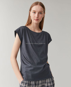 Camiseta Gráfica de Algodón Premium de Alta Calidad para Mujer, Proveedor de Ropa Oversize, Etiqueta de Cuello y Empaque Personalizados - Product Image 1