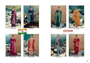 Ropa de boda de diseño indio, traje de satén pesado, Georgette, Salwar, Kameez, elegante, étnico, precio al por mayor - Product Image 6