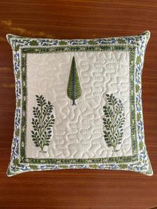 อินเดียบล็อกมือพิมพ์ผ้าฝ้ายผ้าตกแต่ง40X40เซนติเมตรตารางเบาะปก - Product Image 5