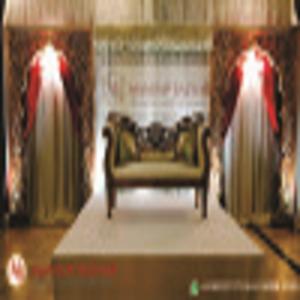 ตกแต่งเวทีแต่งงานฉากหลังหรูหราและหรูหราสำหรับโอกาสพิเศษ - Product Image 2