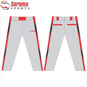 Pantalon de baseball pour hommes sublimé sur mesure maillot de baseball en gros chemises de baseball personnalisées brodées par sublimation pour hommes - Product Image 4