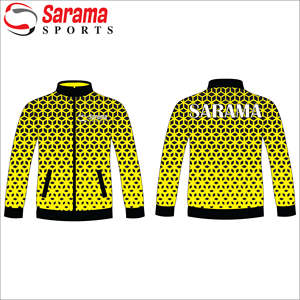 แจ็กเก็ตขนแกะสำหรับฤดูใบไม้ร่วงเสื้อแจ็คเก็ตบอมเบอร์สำหรับผู้ชายผ้าโพลีเอสเตอร์ออกแบบโลโก้ได้ตามต้องการ - Product Image 3