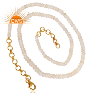 925 Sterling Silver Gold Plated Pendant <b>Necklace</b> Ethiopian <b>Opal</b> Gemstone Certificated Wholesale Silver Jewelry - Product Image 2