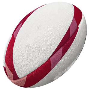 Pelota de fútbol americano de PU con logotipo personalizado de alta calidad, artículos deportivos de pelota de Rugby OEM más vendidos, personalizados por Canleo - Product Image 3
