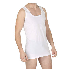 Débardeur de musculation personnalisé décontracté Fitness Gym Stringer séchage rapide vêtements de sport en coton grande taille débardeur sans manches en gros - Product Image 1
