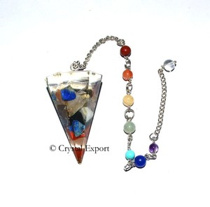 Supplier of Orgone Healing Chakra Pendulums : Orgone Healing Chakra Pendulums For Sale - Product Image 1