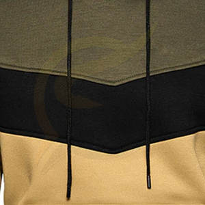 Sudadera con capucha de gran tamaño hecha a medida para hombre Basics Cotton Blended Streetwear para invierno - Product Image 6