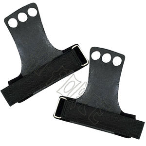 Logotipo personalizado Gimnasia Cuero Mano Grip Guardias Palma Protector Protección - Product Image 2