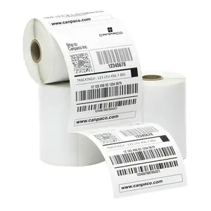 100x150 4x6 1000 sheets roll blank waterproof self-adhesive thermal paper mailing address shipping sticker labels