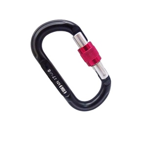 Mosquetón de Aluminio Ligero en Forma de O de 25 KN para Escalada - Product Image 1