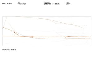 กระเบื้องพอร์ซเลนเคลือบเงา Telha Interior ขนาด 800x2400 มม. ป้องกันการลื่น ทนต่อคราบสกปรก ดีไซน์ทันสมัย คุณภาพเกรด AAA ได้รับการรับรองมาตรฐาน ISO - Product Image 3