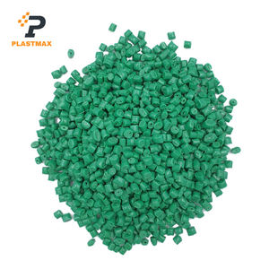 Direct Factory Sale Raw Resins Pure Virgin Extrusion Grade Green Pellets <b>HDPE</b> Plastic Granules - Product Image 1
