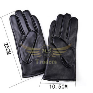 2023 fait mode cuir hommes gants de luxe en cuir souple hiver Super qualité Logo personnalisé ajustement mince - Product Image 4