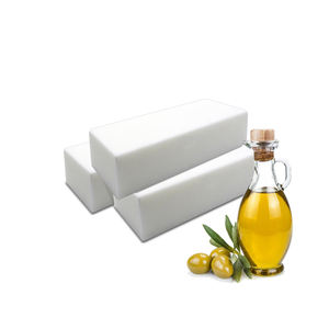 สมุนไพรธรรมชาติ Melt และ Pour สบู่นมแพะกลีเซอรีนสีขาวฐานสบู่ - Product Image 1