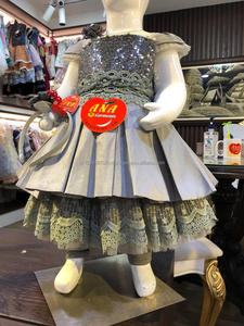 ชุดเดรสชุบกล่องแฟนซีเด็ก,ชุดเดรสงานปาร์ตี้ชุดเดรสกล่องผ้าไหมชุบพร้อมที่คาดผมชุดแต่งงาน - Product Image 2