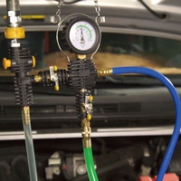 Kit de Prueba de Presión del Radiador y Sistema de Refrigeración al Vacío, 28 Piezas, Herramientas de Reparación de Automóviles para ALFA ROMEO Brera/164/Spider