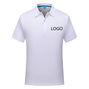 T-shirt de golf en coton respirant personnalisé pour hommes vêtements de sport de style polo à manches courtes - Product Image 4