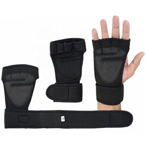 Guantes de fitness hechos a medida gimnasio levantamiento de pesas guantes de gimnasio agarre de mano - Product Image 3