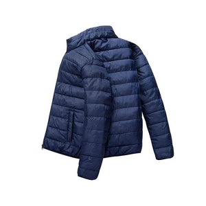 Chaqueta Casual de Invierno con Cuello Alto, Estilo Burbuja, de Mezclilla, Ligera y Acolchada, de Alta Calidad, Servicio OEM, Poliéster/Algodón - Product Image 6