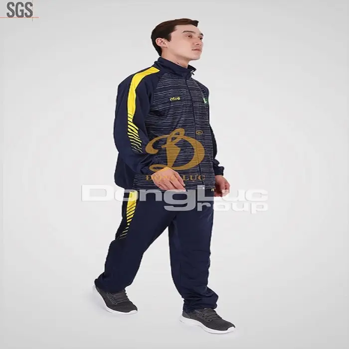 Bulk buy from Vietnam tracksuit men supplier cheap price sport wear good quality running suit men