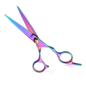 Professional Barber <b>Scissors</b> Shears with Custom Logo <b>for</b> Salon <b>Thin</b> Teeth <b>Scissors</b> Set 2022 <b>Hair</b> Cutting <b>Scissors</b> - Product Image 1