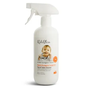 KidsBliss-لعبة الجدول الأنظف-البرتقال الحلو & اليوسفي-استخدام الطفل-صنع في أستراليا-خالية من المواد الكيميائية-500 مللي-النقي الطبيعي