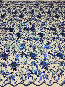Multicolor doble lentejuelas tela de terciopelo claro encaje azul tela de encaje francés polaco hombre tela de encaje <span class=keywords><strong>2020</strong></span> - Product Image 4