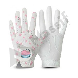 Gant de golf en cuir de vachette synthétique couleur douce - Product Image 1