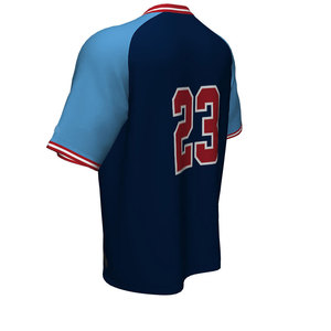 Uniformes deportivos de béisbol personalizados con sublimación, nombre del equipo, logotipo, número impreso, chaquetas para hombre y mujer, camisetas de béisbol. - Product Image 4