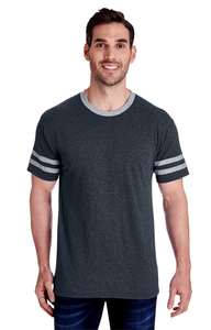 T-Shirt unisexe pour adultes, vêtements de sport, en soie et coton, humains, 4.5 oz. TRI-BLEND de densité - Product Image 5