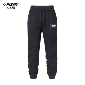 Pantalon de jogging de sport skinny pour hommes Poches à fermeture éclair Pantalon de survêtement athlétique à séchage rapide Pantalon européen avec logo personnalisé - Product Image 3