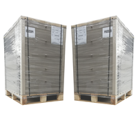 Carton gris de différentes tailles, papier spécial composite, utilisation industrielle, feuilles de carton recyclables
