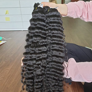 Perruque full lace wig cheveux vierges à Double trame, perruque frontale complète à ondulation profonde, cuticules vietnamiennes alignées, le vendeur de lau - Product Image 1